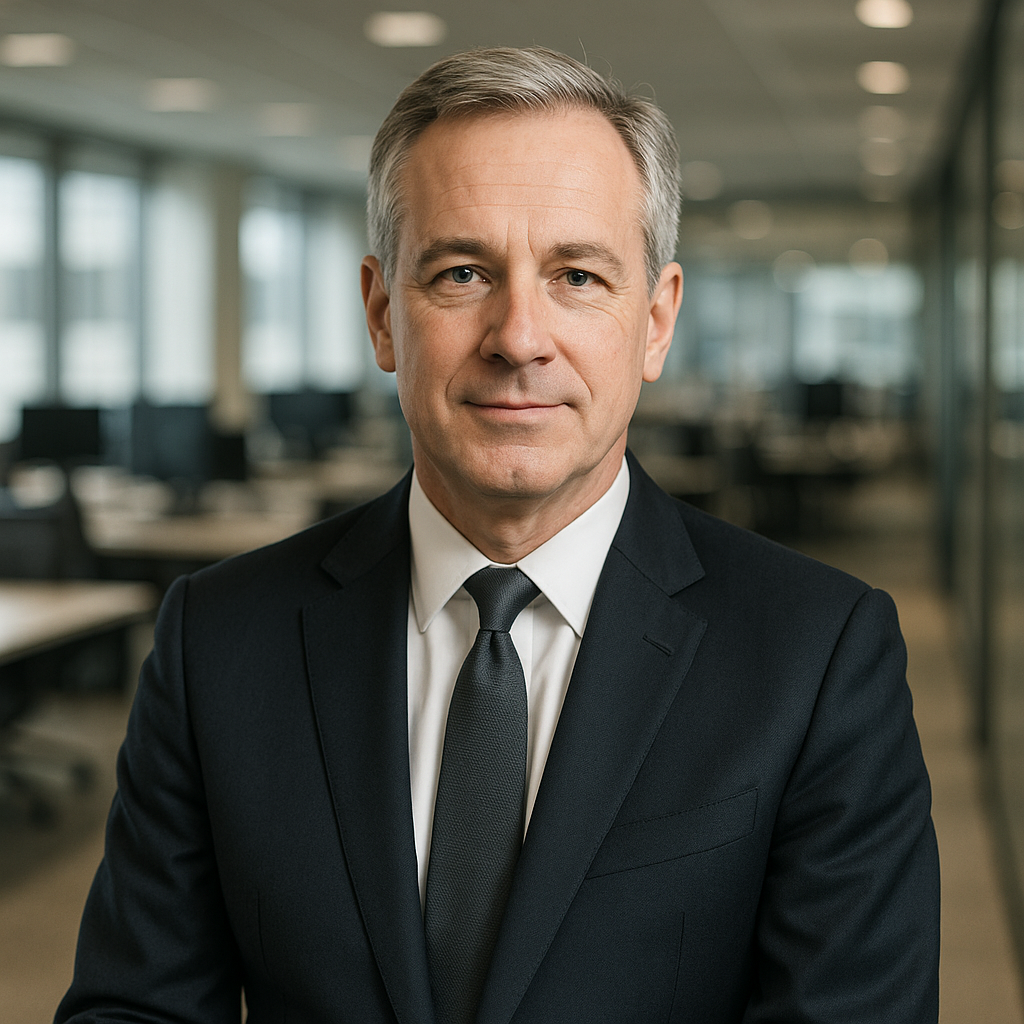 Foto de {CEO_NAME}, CEO da {BRAND}